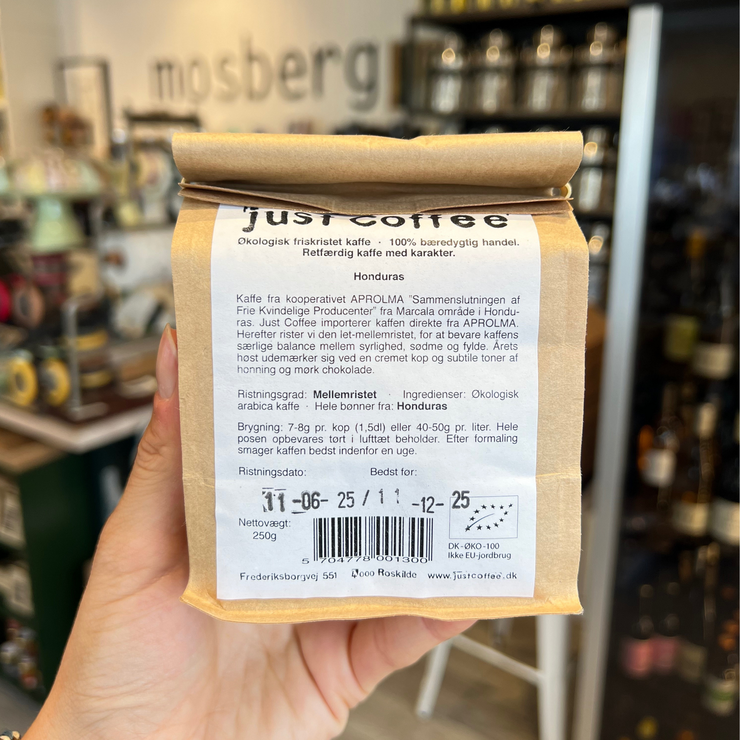 Just Coffee Honduras, 250g
