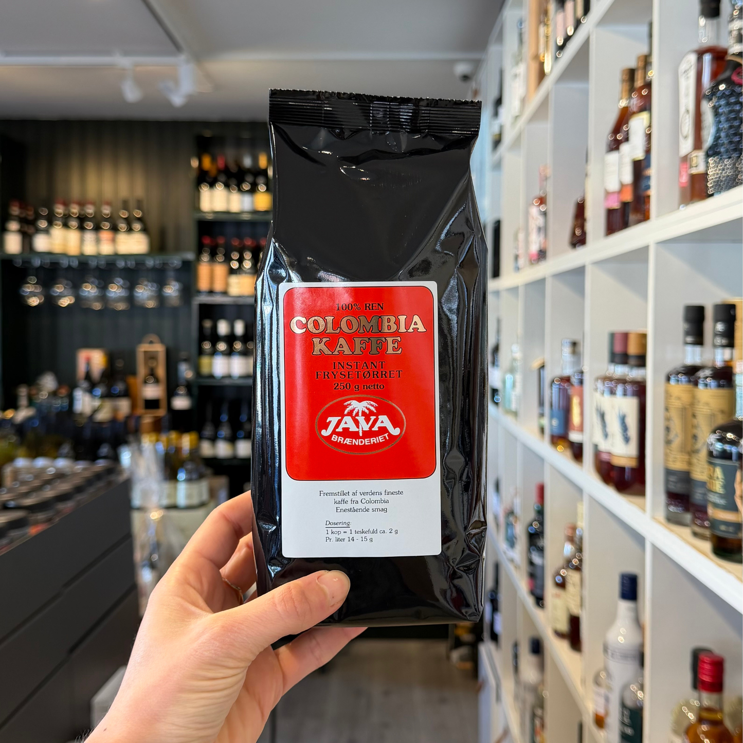 Instant Kaffe fra Colombia