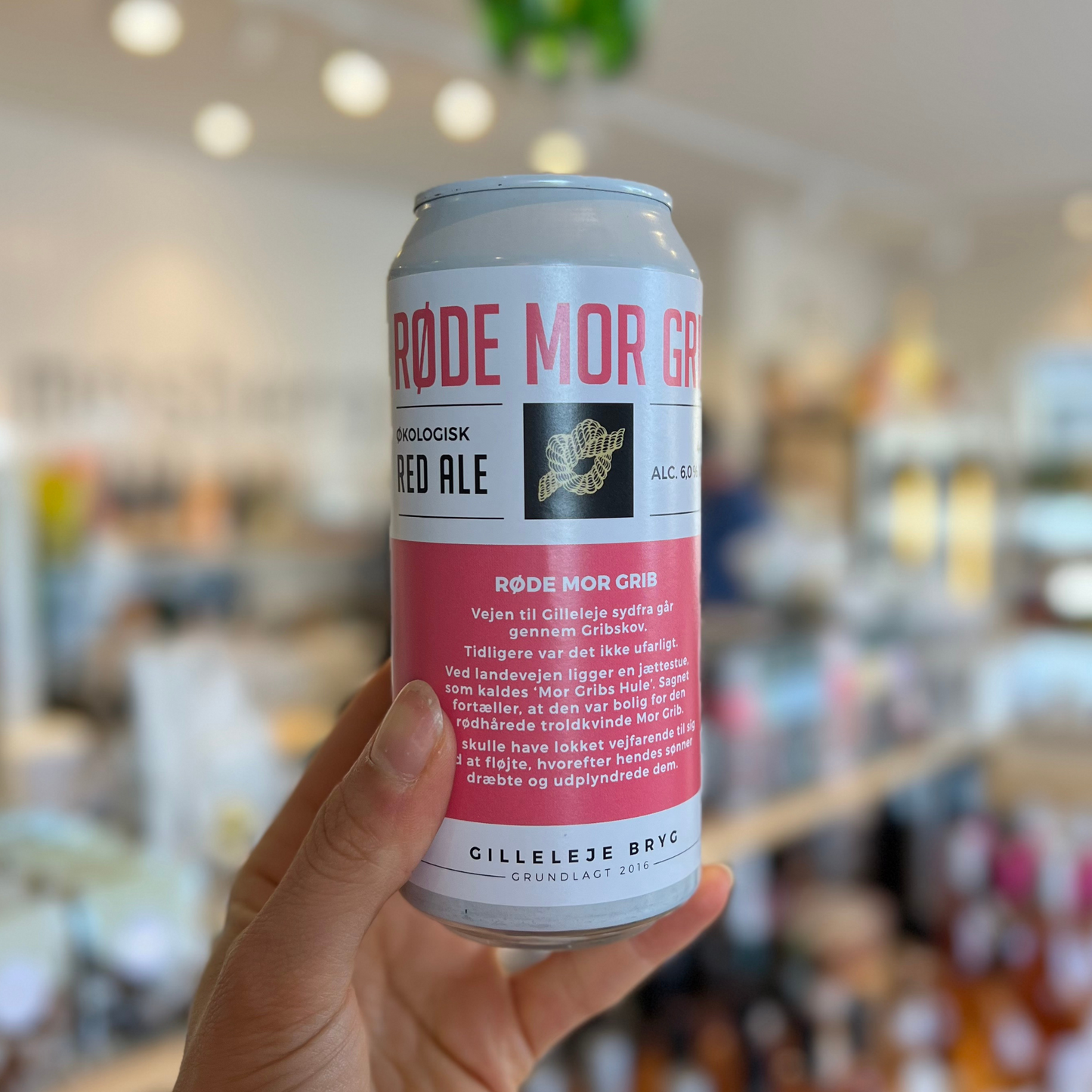 Gilleleje Bryg, Red Ale Røde Mor Grib ØKO 44cl