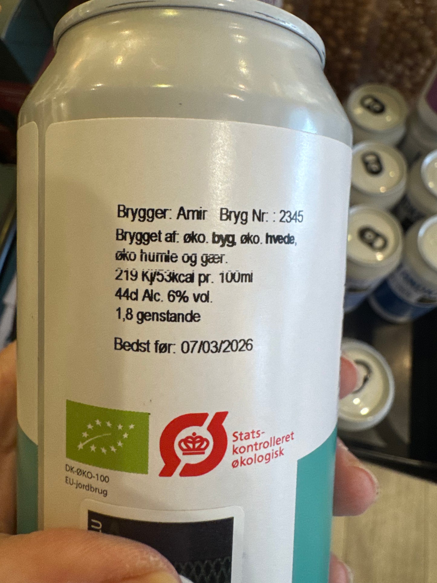 Gilleleje Bryg, Pale Ale Ostindiefareren ØKO 44cl