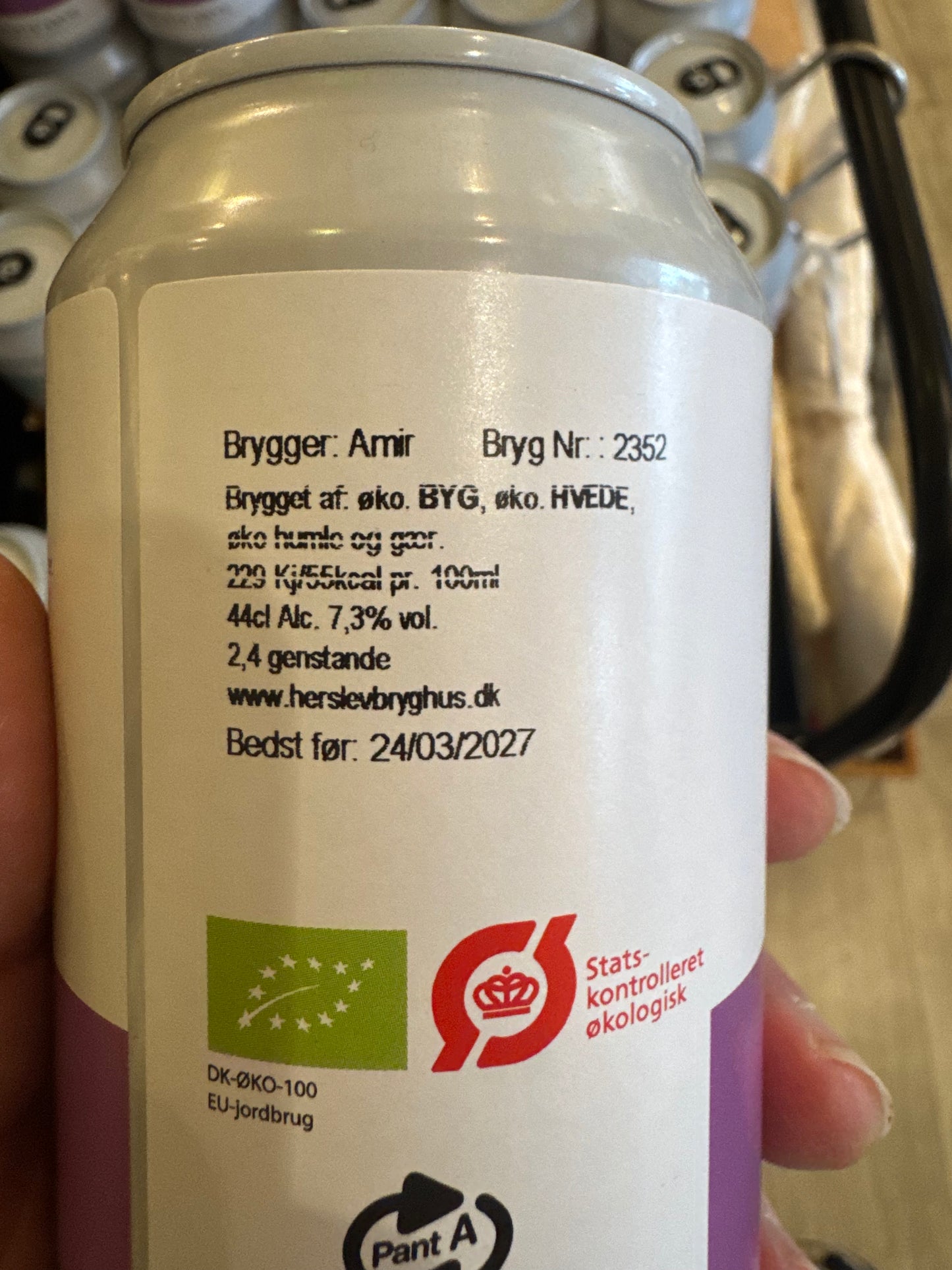 Gilleleje Bryg, Porter Fyrmester Faber ØKO 44cl