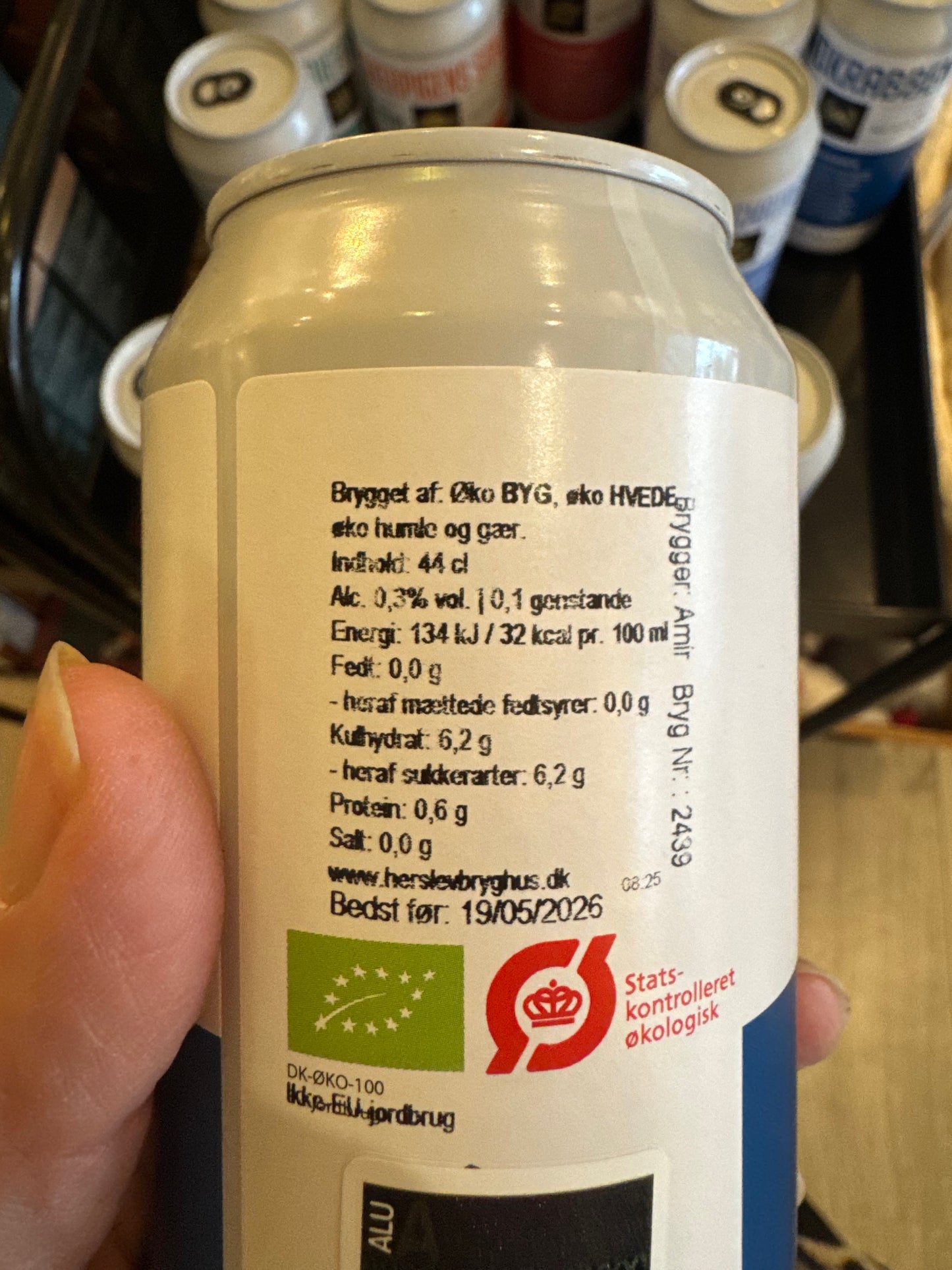 Gilleleje Bryg, ALC FRI Pilsner Landkrabben ØKO 44cl