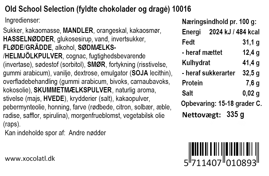 Xocolat Old School Selection