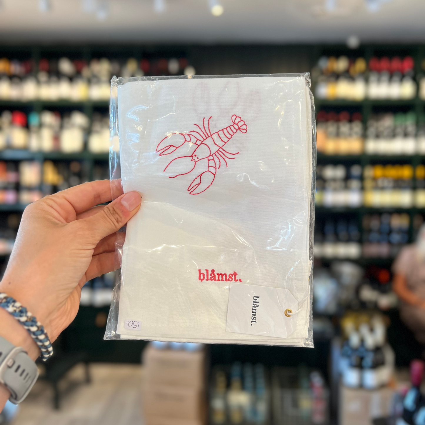 Blåmst - Hummer stofservietter 2-pak