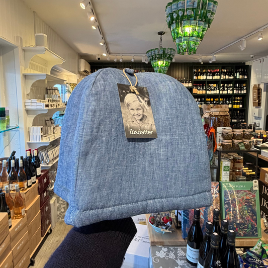 Ibsdatter tehætte, blå