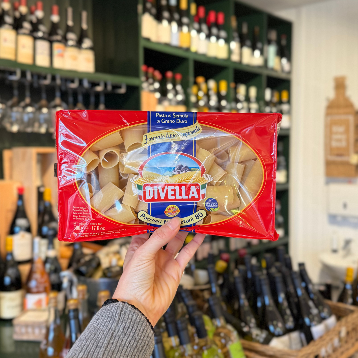 Italiensk Paccheri Napoletani 500g