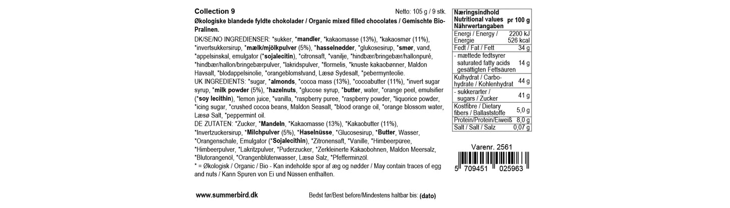 Summerbird Organic Collection 9