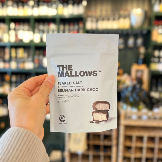 The Mallows Flaked Salt + Belgian Dark Chocolate