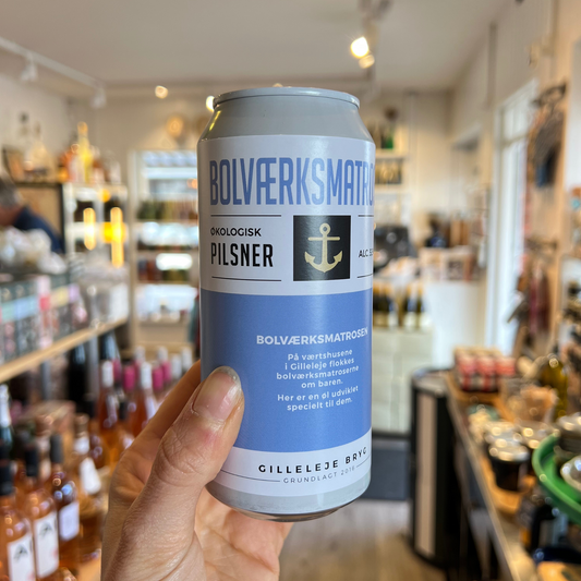 Gilleleje Bryg, Pilsner Bolværksmatrosen ØKO 44cl