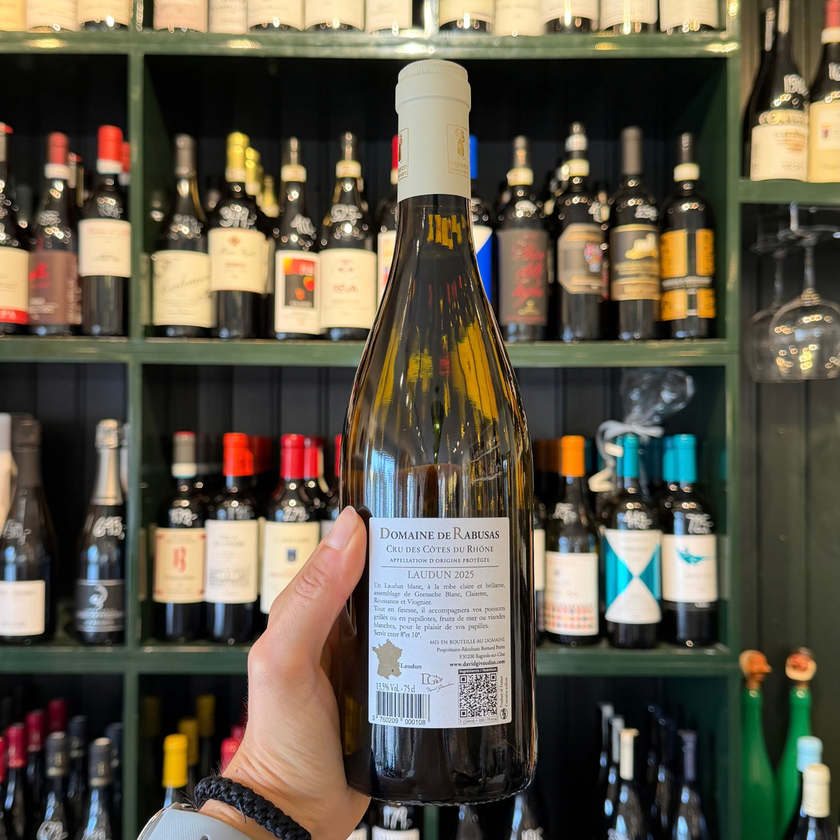 2025 Domaine de Rabusas, Côtes du Rhône Laudun Blanc