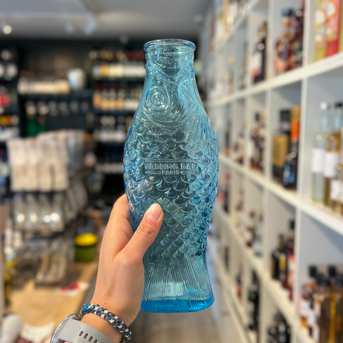 Serax fiske vase/kande - Lys blå