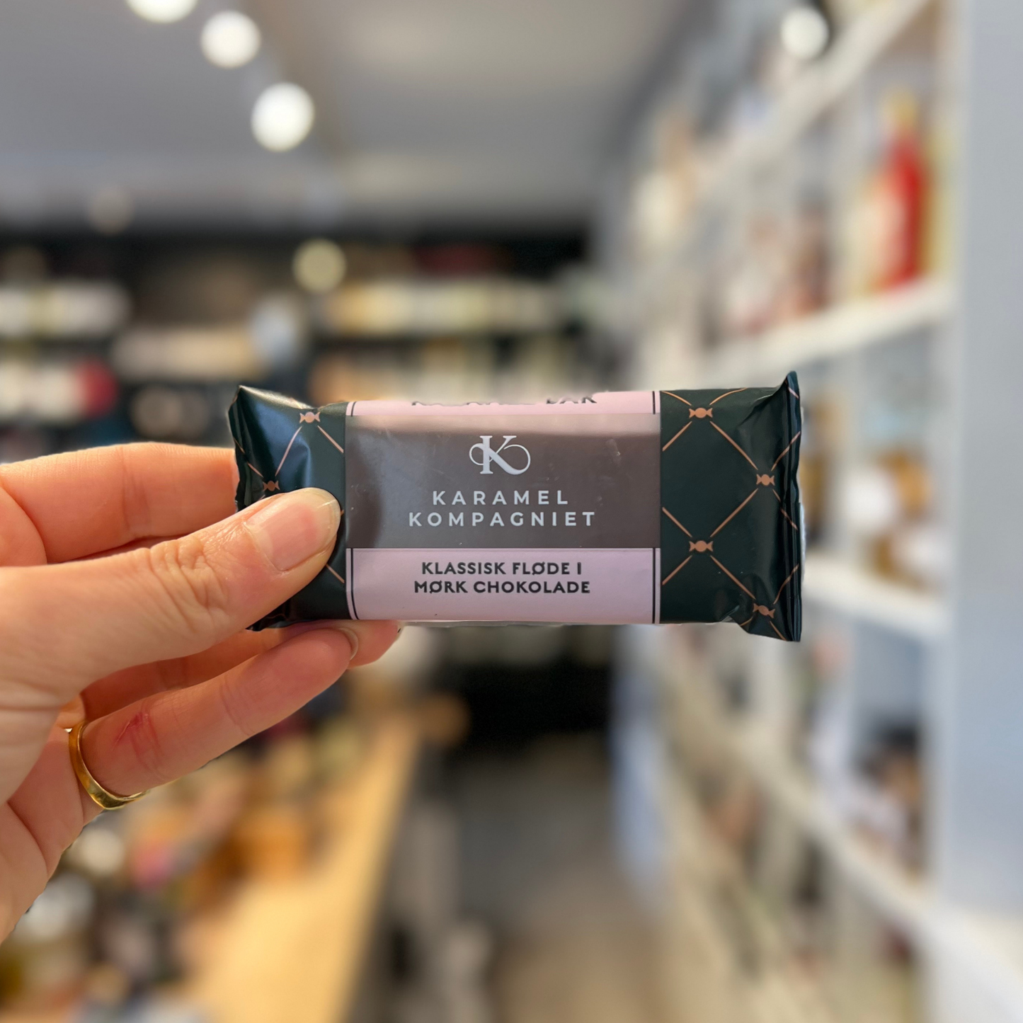 Karamel Kompagniet - Bar, Klassisk Fløde Mørk Chokolade