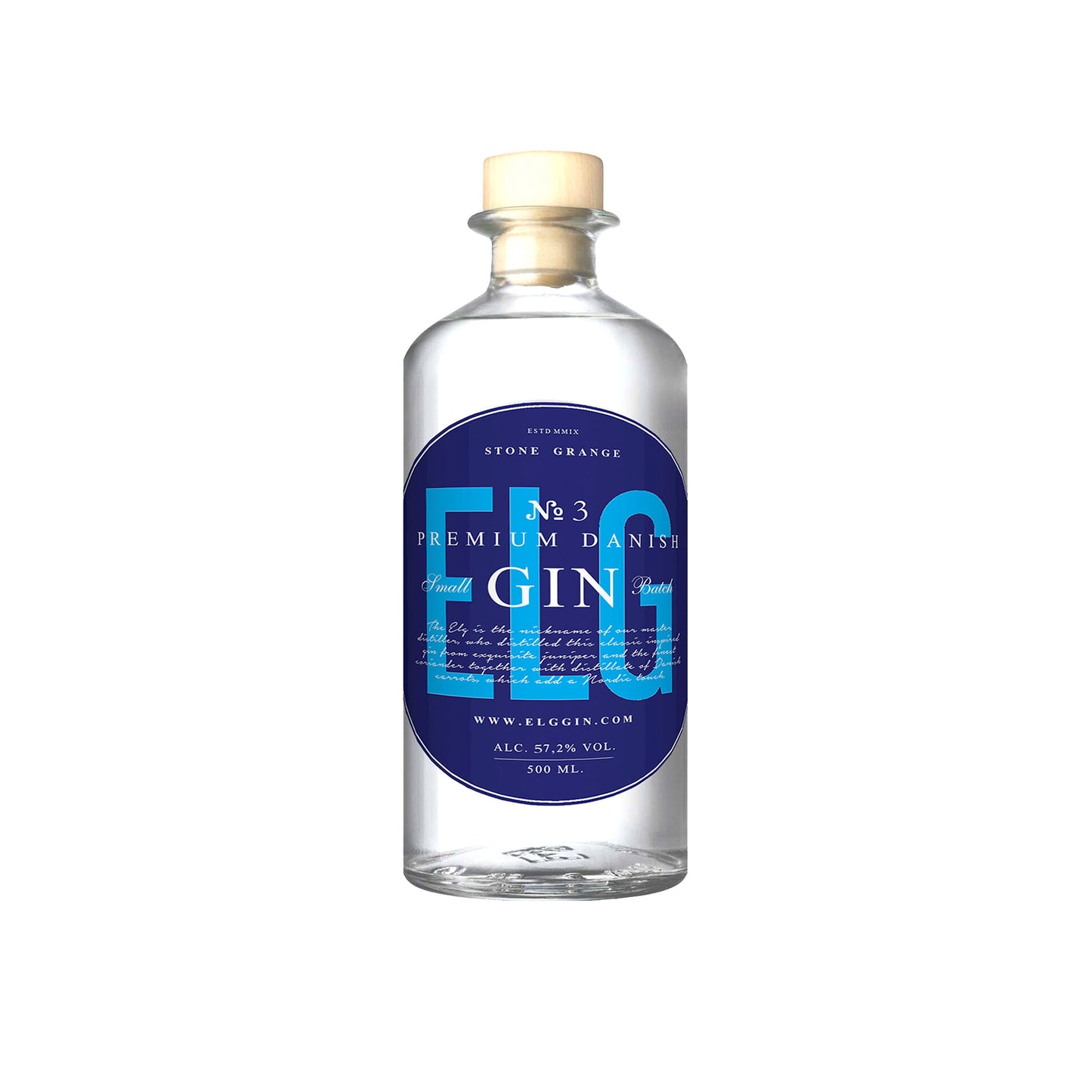 Elg Gin No 3, 50cl