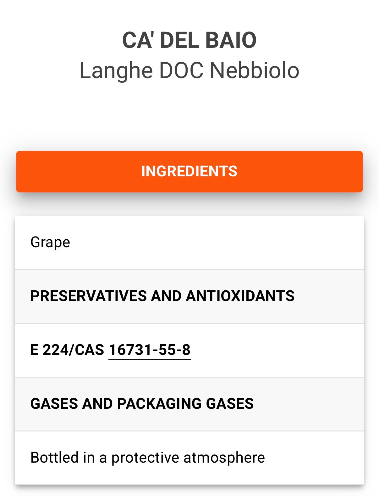 2024 Cá del Baio Langhe Nebbiolo