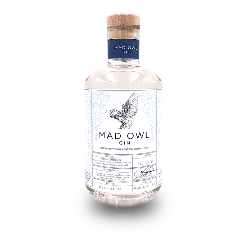 Mad Owl Gin London Dry 50cl