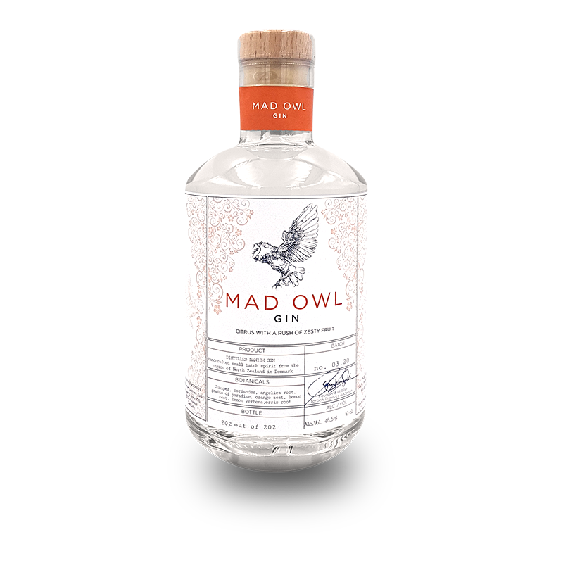 Mad Owl Gin Citrus 50cl