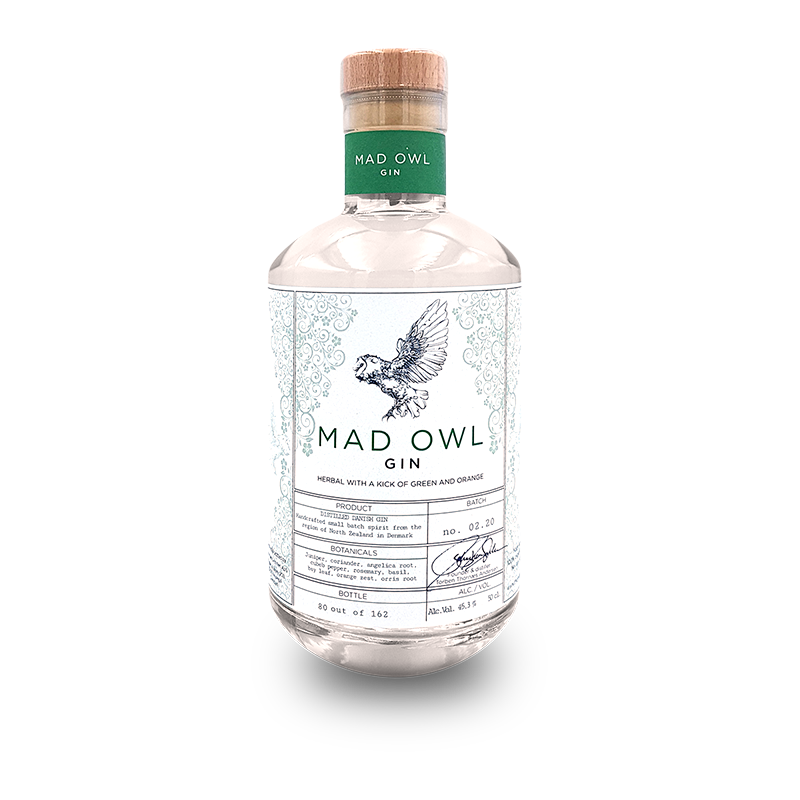 Mad Owl Gin Herbal 50cl