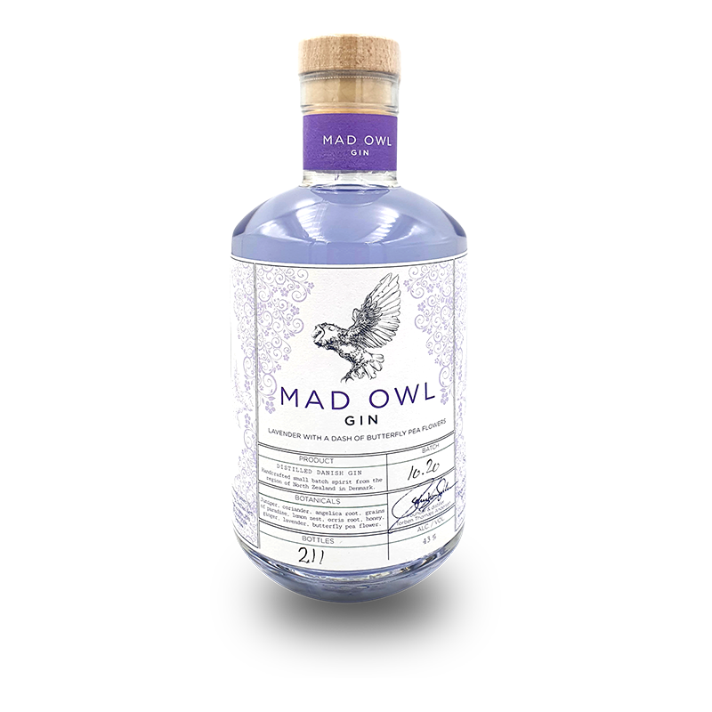 Mad Owl Gin Lavendel 50cl