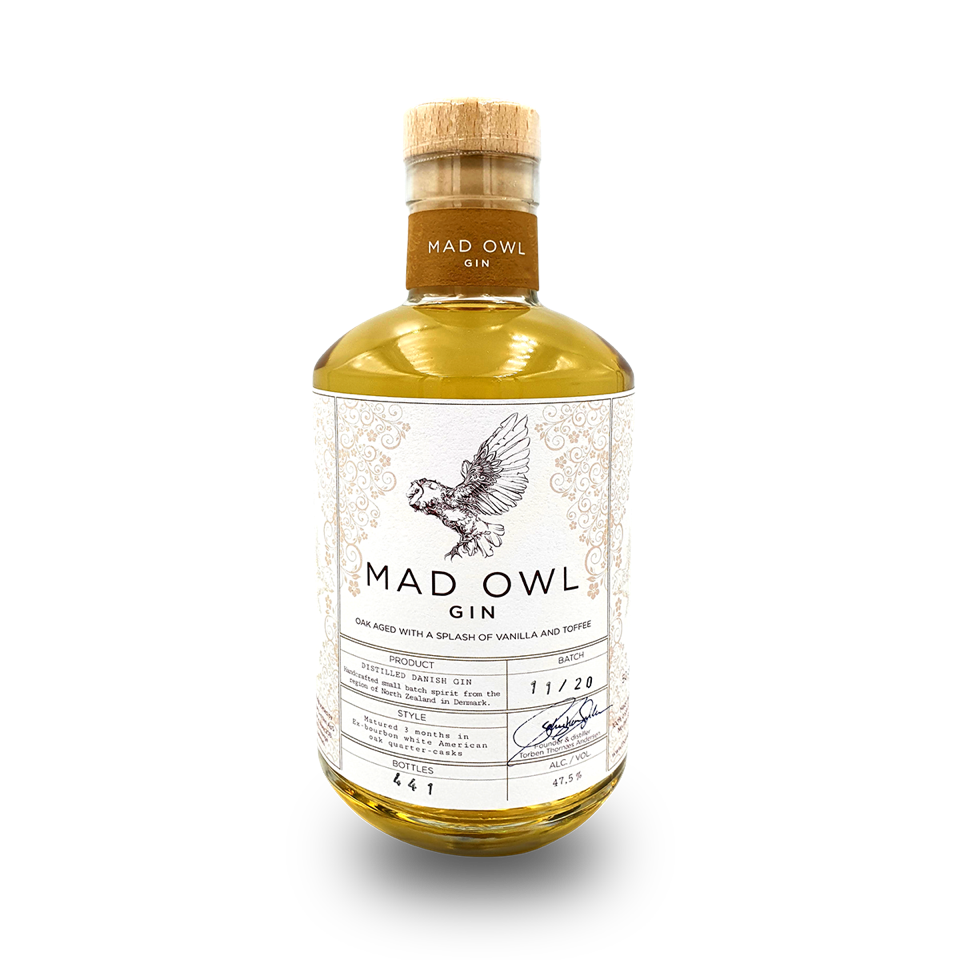 Mad Owl Gin Oak Aged 50cl