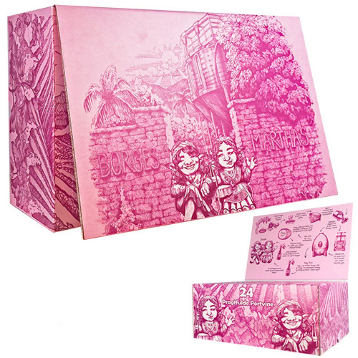 24 Pragtfulde Portvin - Julekalender