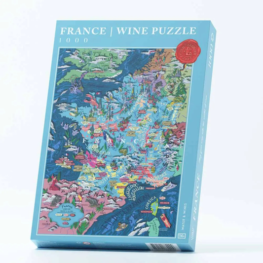 Vin Puslespil - Frankrig